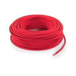 CAVO FLESSIBILE IN TESSUTO H03VV-F 2X0.75 ROSSO PREZZO AL MT