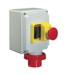 CASSETTA PER SALVAMOTORE CON SPINA 16A 2P+T 16