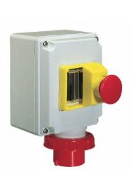 CASSETTA PER SALVAMOTORE CON SPINA 16A 3P+T 16