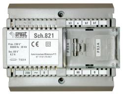 Ripetitore di chiamata telefonica, per collegamento badenia a 10-12 Vca o a 60 Vca