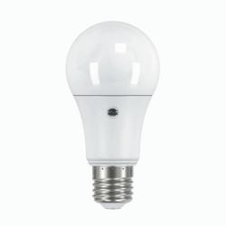 LAMPADINA GOCCIA LED 230V 8.6W E27 5000K CON SENSORE CREPUSCOLARE