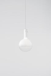 SOSPENSIONE IN VETRO BIANCA PERENZ 8310 B LC