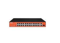 Switch 24 Poe + 1 Rj45 Gigabit + 1 Gigabit Combo Non Gestito Wi-Tek Wi-Ps526Gh  