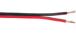 Piattina audio Micro Tek 2x1.5 da 100m rosso nero - PRX0215000 PREZZO AL MT
