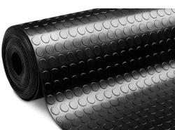 TAPPETO A BOLLE mt 1 x 30 nero - spessore mm 1