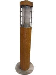 PALETTO PER ESTERNO IN LEGNO CHIARO LEDS 
