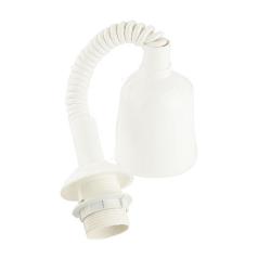 PENDEL SALISCENDI TERMOPLASTICO COLORE BIANCO E27