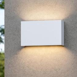 Affralux wally applique da esterno moderna bianco 20w 3000k 4000k     