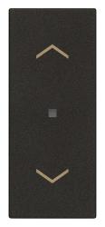 Tasto 1M assiale simbolo frecce nero VIMAR 