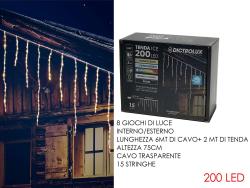 TENDA WW L2M H0.75 200 LED FISSO