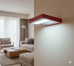 APPLIQUE DA PARETE INTERNA IN ACCIAIO CROMATO STUDIO SAILAP2CB