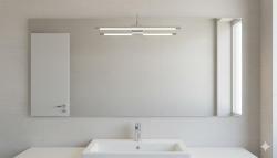 APPLIQUE DA PARETE PER INTERNO IN ACCIAIO CROMATO OMA ILLUMINAZIONE 2577CR