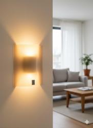 APPLIQUE FOGLIO COLOR OCRA 1XE27 FULGOR ELAB03