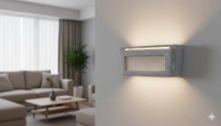 BELFIORE APPLIQUE RETTANGOLARE E27 75W FIN 682