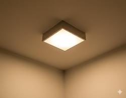 Plafoniera in acciaio e vetro LUCIFERO'S PS25F20