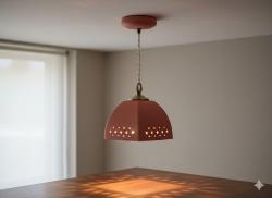 SOSPENSIONE 9764.324.64 BELFIORE D14X14 ROSSO E27 75W