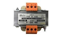 Trasformatore 230/400 V, uscita 115/230 V, 160 VA