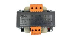 Trasformatore con tensione primaria 230/400 V, tensione secondaria 12/24 V, potenza nominale 300VA