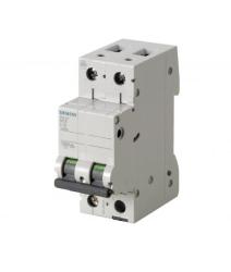 Interruttore Automatico Magnetotermico 2 Poli 2 Moduli 40A 6kA Siemens 5SL62407BB