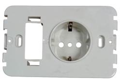 VIMAR PRESA 2X10/16 PLACCA ALLUMINIO ORO