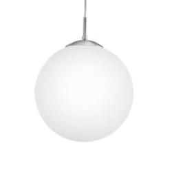 Rondo - Vetro di ricambio di colore bianco opalino opaco   D.30