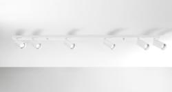 Lampada da parete e soffitto Affralux Simplie orientabile 6xGU10 bianco - 776  