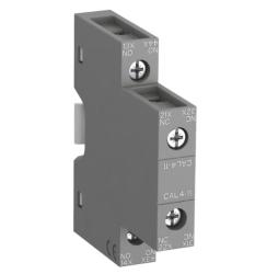 Contatto ausiliare laterale 1NA + 1NC AC15 2A DC13 144W per contattori ABB CAL411  