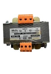 TRASFORMATORE DI SICUREZA IN 230/400 OUT 12-0- 12 400VA