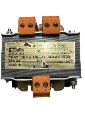 TRASFORMATORE MONOFASE DI ISOLANEBTI 230/380 V AC E 24/110 V AC POTENZA NOMINALE 100VA 