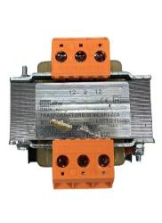 TRASFORMATORE DI SICUREZZA 63VA INGRESSO 230/400 V AC 12-0-12 V AC