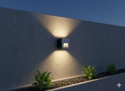 APPLIQUE DA INCASSO A PARETE LANZINI 65501