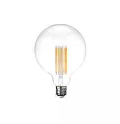 Lampada Led Globo d.125 Trasparente 17W luce Calda Lampo FLGL17W125E27BC  