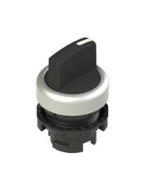 Selettore a leva corta a tre posizioni nero