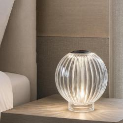 Diamond tl1 ideal lux abat jour lampada da comodino senza fili ricaricabile