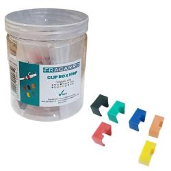 Clip Box colorate Fracarro per Patch cord RJ45 100 pezzi 287829  