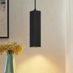 Sky sp1 ideal lux lampada sospensione quadrata nero per isola    