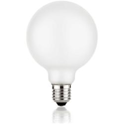 IDEAL LUX Lampadina E27 Globo D095 08w 3000k Cri80 Satinato Intera Dimmerabile - 277790