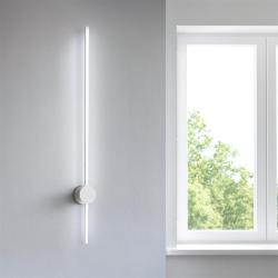 Applique essence ap 11w led 3000k bianco ideal lux moderna    