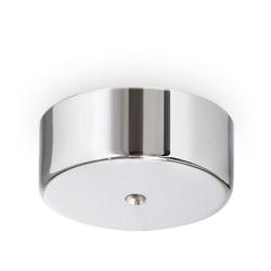 IDEAL LUX Rosone Magnetico 1 Luce Cromo Lampada - 244259