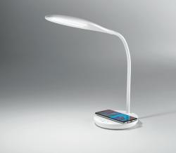 Lampada da Scrivania Led con Carica Batterie Wireless Ego Bianco Perenz 6722 B