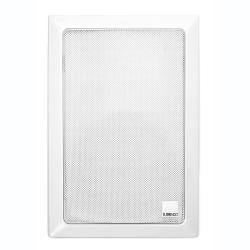 Diffusore acustico rettangolare bianco installabile in scatole da incasso CF2 2 vie 8 ohm 30w