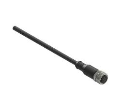 CONNETTORE FEMMINA M12 8 POLI DIRITTO CABLATO