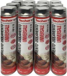FISCHER SCHIUMA POLIURETANICA ISOLANTE SIGILLANTE PER PISTOLA EDILIZIA 750 ml