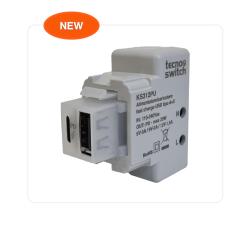 Alimentatore/caricabatterie USB A+C 5V PD 20W KS312PU TECNO SWITCH