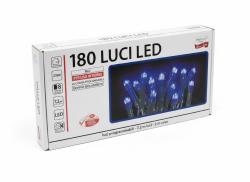 LUCI NATALIZIE PER INTERNO LED BLU CON CAVO VERDE