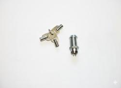 SERRATURA ELETTRONICA 5 A 230 V CON CHIAVE TUBOLARE