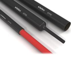 ETELEC - Guaina termorestringente a medio spessore con sigillante 3:1 per diametro cavo 21-57mm in barre 1m GT31063