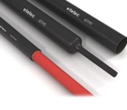 ETELEC - Guaina termorestringente a medio spessore con sigillante 3:1 per diametro cavo 66-162mm in barre 1m GT31180