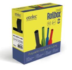 ETELEC GUAINA TERMORESTRINGENTE 1.6/0.8 BLU BOX - RB6016