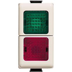 5064V MAGIC DOPPIA SPIA SEGNALAZIONE ROSSO VERDE BTICINO 